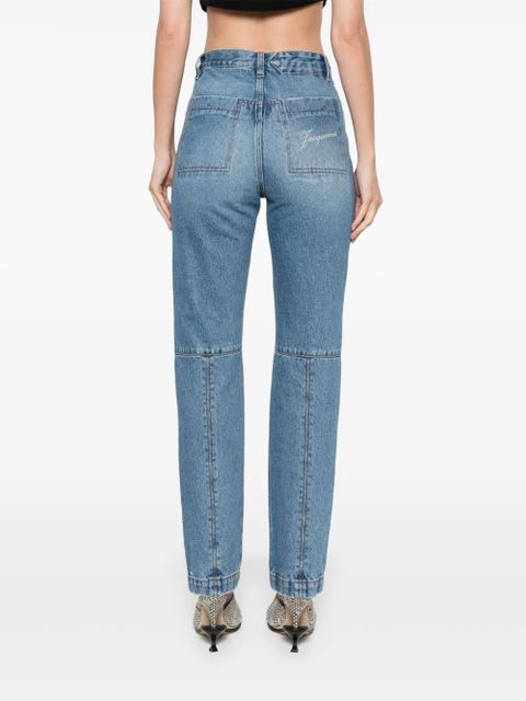 Jacquemus Le De-Nimes Norma jeans - Blue - zdjęcie produktu nr 2