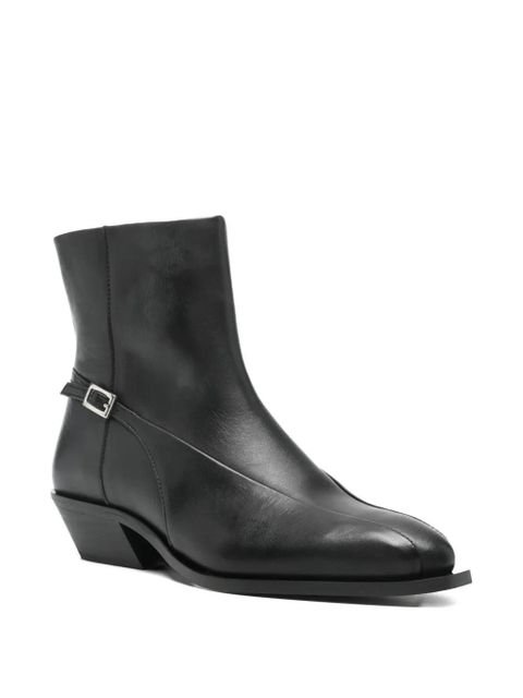 ALOHAS 35mm buckle-strap boots - Black - zdjęcie produktu nr 2