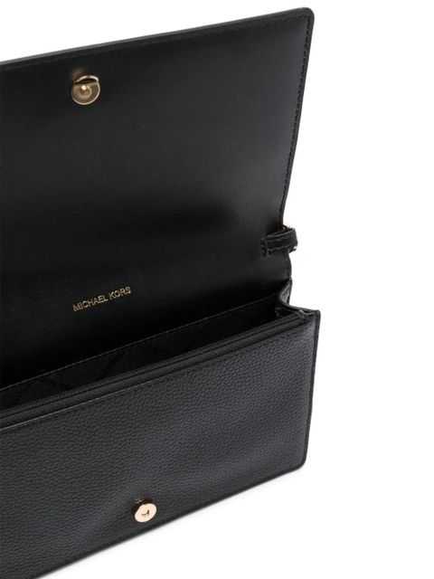 Michael Kors medium Jet Set leather cross body bag - Black