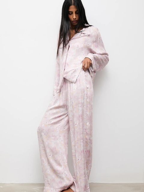 Answear.LAB piżama damskie kolor fioletowy - zdjęcie produktu nr 1