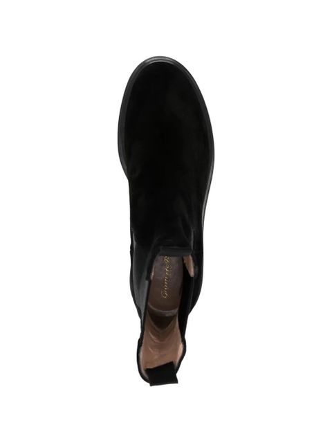 Gianvito Rossi leather chelsea boots - Black