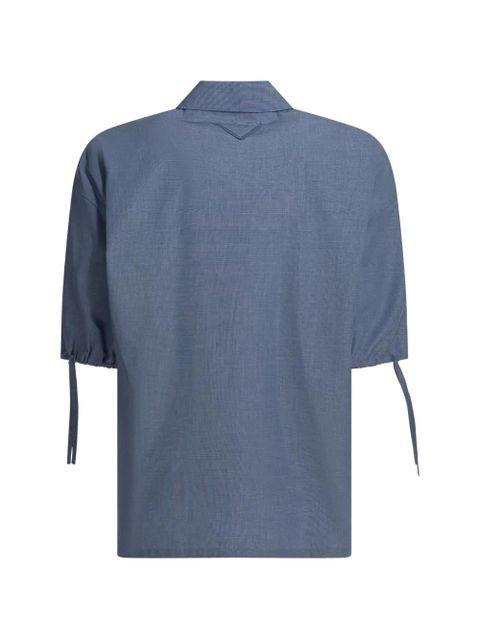 Prada chest-pocket shirt - Blue - zdjęcie produktu nr 2