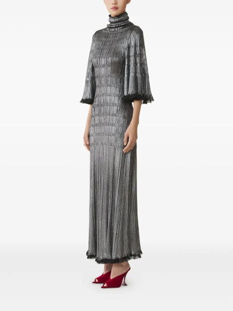 Lanvin high-neck maxi dress - Black