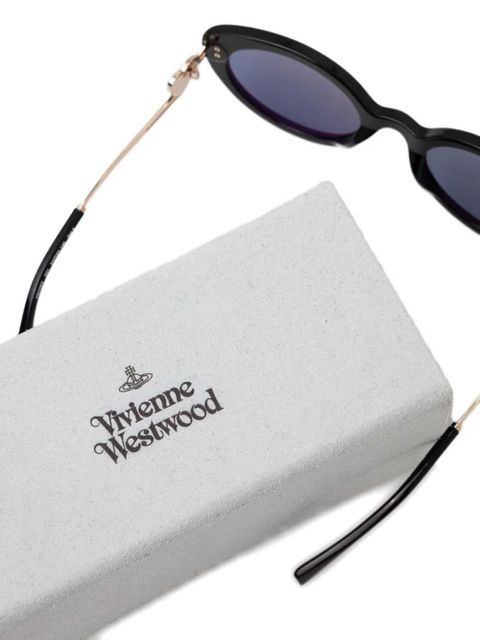 Vivienne Westwood round-frame sunglasses - Black