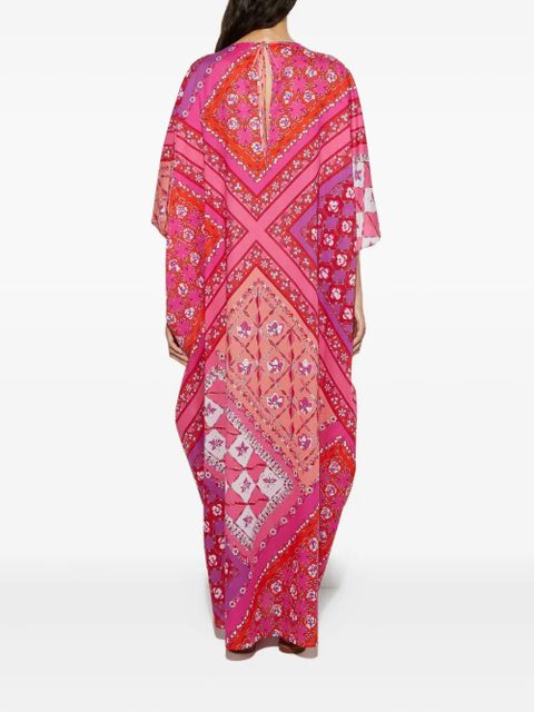 PUCCI festa print maxi dress - Pink