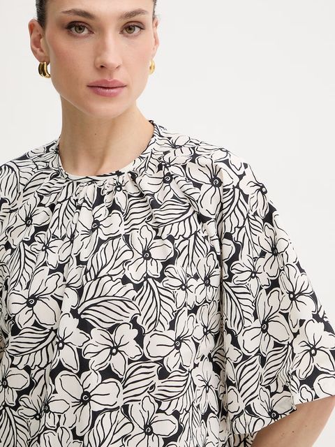 Weekend Max Mara bluzka bawełniana QUAGLIA