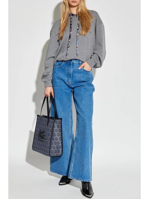 ETRO wide-leg high-rise jeans - Blue - zdjęcie produktu nr 2