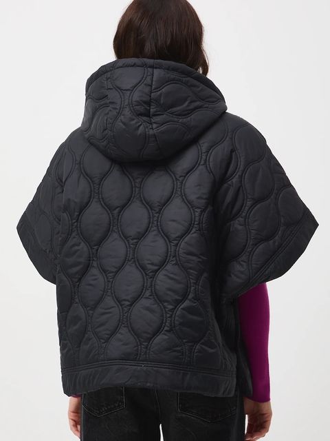 Medicine poncho kolor czarny przejściowa oversize