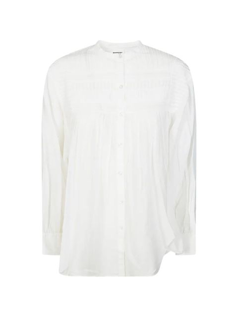 MARANT ÉTOILE Plalia buttoned shirt - White - zdjęcie produktu nr 1