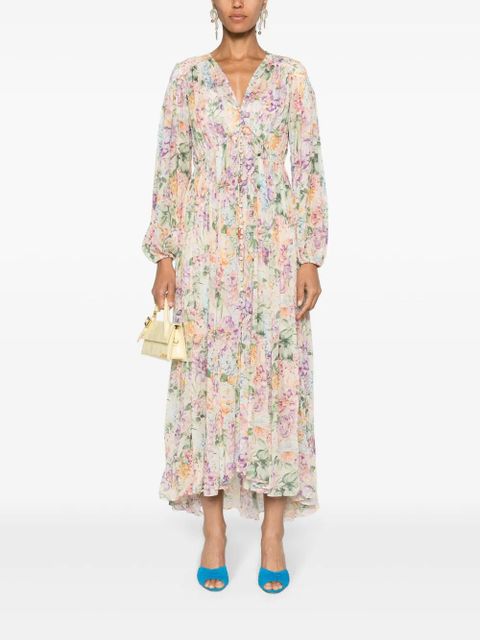 ZIMMERMANN Halliday floral-print maxi dress - Neutrals - zdjęcie produktu nr 2