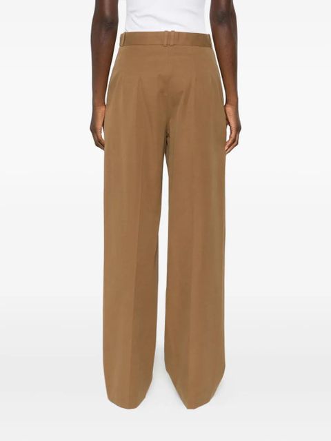 The Row Igor button pleated trousers - Brown
