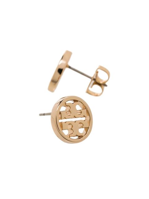 Tory Burch Miller round stud earrings - Gold