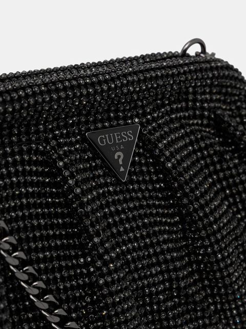 Guess kopertówka ZALINA kolor czarny HWRB93 50710