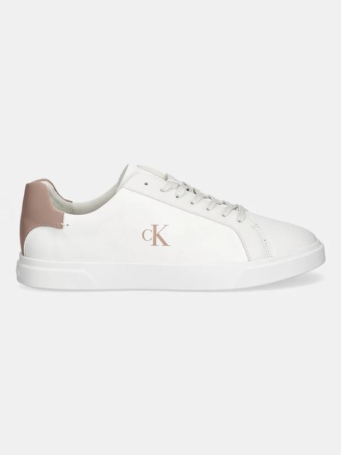Calvin Klein sneakersy LOW PRO CUPS LTH MG damskie kolor biały HW0HW02823 - zdjęcie produktu nr 2