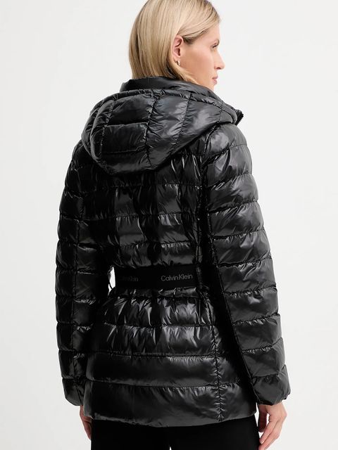 Calvin Klein kurtka kolor czarny zimowa LV044D542G