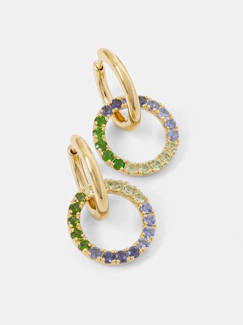 Tous kolczyki srebrne pozłacane - zdjęcie produktu nr 1