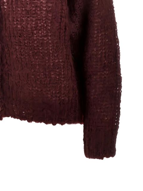Weekend Max Mara button textured knit cardigan - zdjęcie produktu nr 2