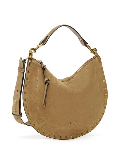 ISABEL MARANT Oskan Soft Zip shoulder bag - Brown