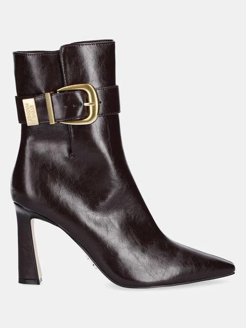Steve Madden botki Stashed damskie kolor brązowy na słupku 11004780