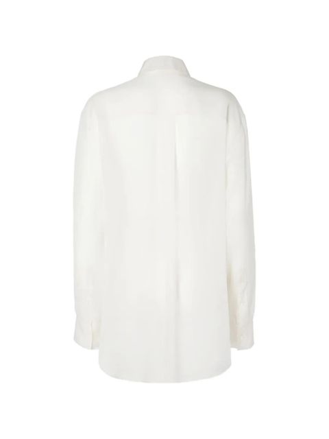 FENDI flower appliqué shirt - White - zdjęcie produktu nr 2