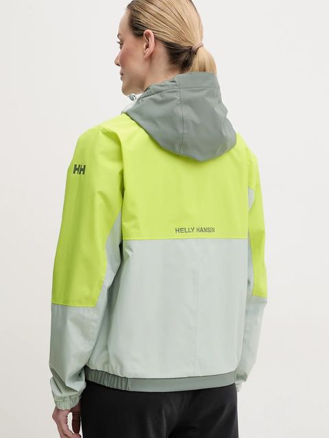 Helly Hansen kurtka damska kolor zielony przejściowa 54077