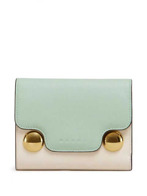 Marni Trunkaroo tri-fold wallet - Green - zdjęcie produktu nr 1