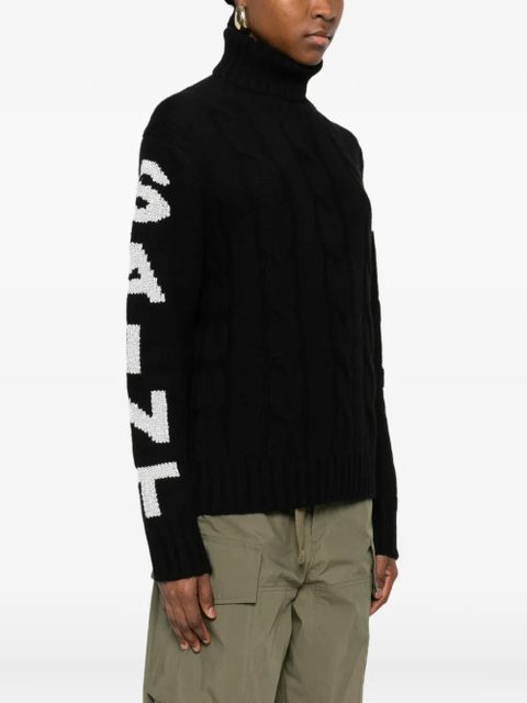 MC2 Saint Barth cable-knit sweater - Black