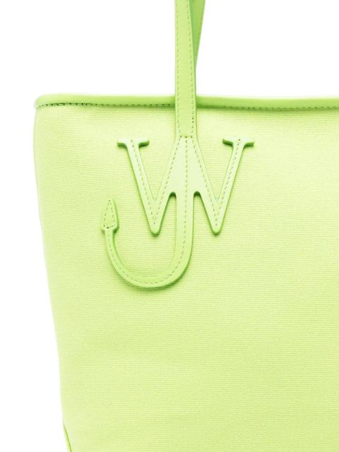 JW Anderson logo-patch tote bag - Green