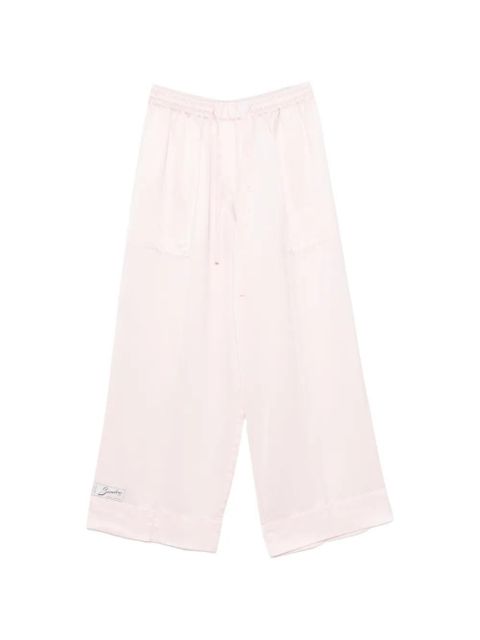 SANDRO drawstring palazzo pants - Pink - zdjęcie produktu nr 1