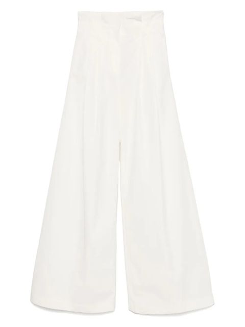 A.W.A.K.E. Mode wide-leg trousers - White - zdjęcie produktu nr 1