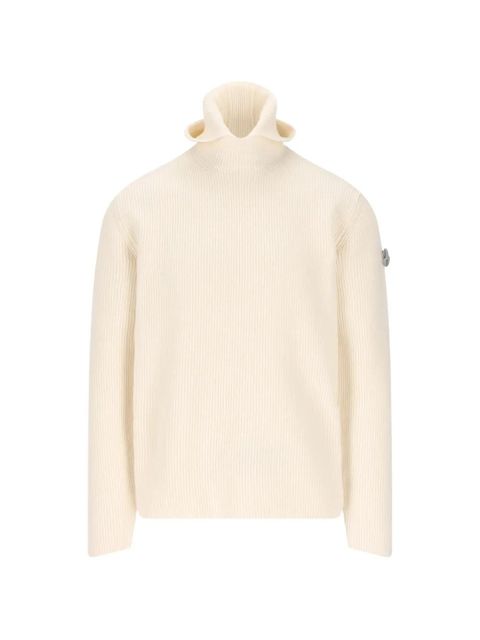 Moncler x Jil Sander wool sweater - Neutrals - zdjęcie produktu nr 1