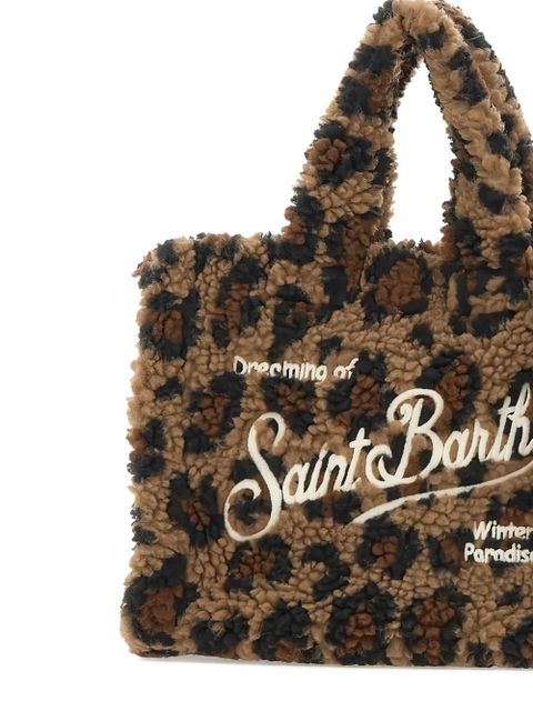 MC2 Saint Barth animal-print tote bag - Brown