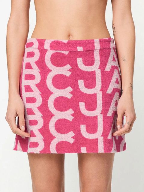 Marc Jacobs The Monogram Terry miniskirt - Pink