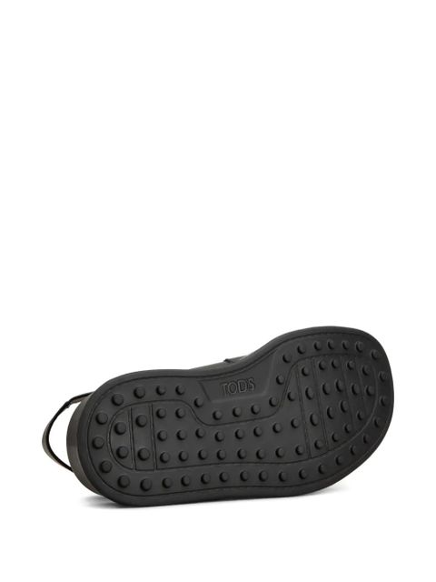 Tod's buckle-strap sandals - Black