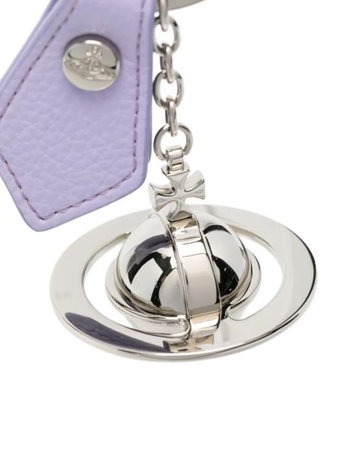 Vivienne Westwood 3D Orb keyring - Silver