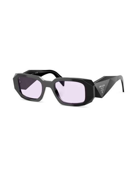 Prada Eyewear rectangle frame sunglasses - Black - zdjęcie produktu nr 2
