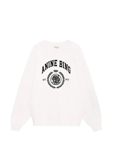 ANINE BING logo-print sweatshirt - Neutrals - zdjęcie produktu nr 1