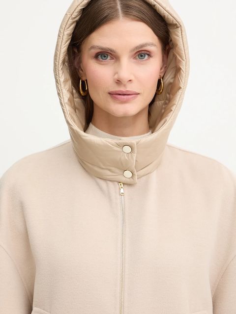 Marella kurtka Emme by Marella kolor brązowy przejściowa 2525086021200