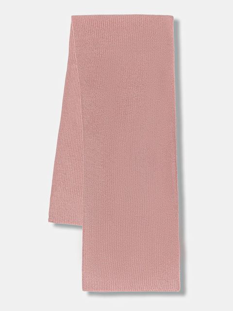 Morgan szalik z domieszką wełny 5MEALA kolor różowy gładki 5MEALA - zdjęcie produktu nr 1