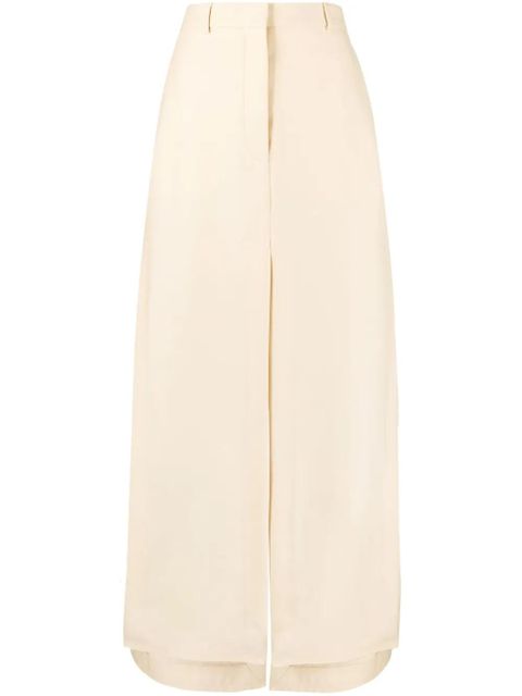 Lanvin A-line slit maxi skirt - Neutrals - zdjęcie produktu nr 1