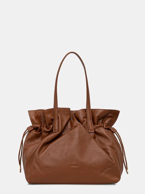 Marella torebka skórzana kolor brązowy 2523519047200 - zdjęcie produktu nr 1