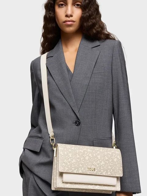 Tous torebka KAOS MINI LINES kolor beżowy 2002183301