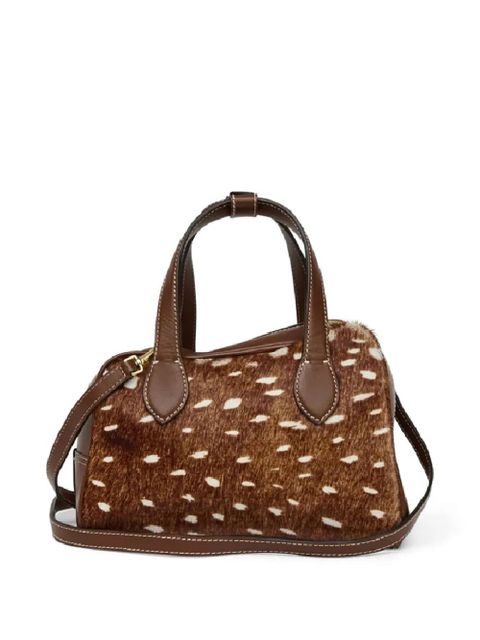 ATP Atelier Ormelle animal-print tote bag - Brown