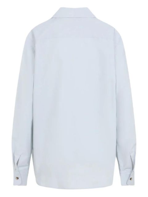 KHAITE cotton shirt - Blue