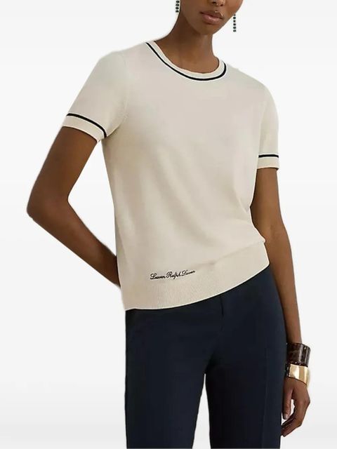 Lauren Ralph Lauren short-sleeves T-shirt - Neutrals - zdjęcie produktu nr 1