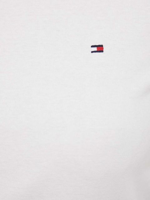 Tommy Hilfiger t-shirt bawełniany damski kolor biały WW0WW40587