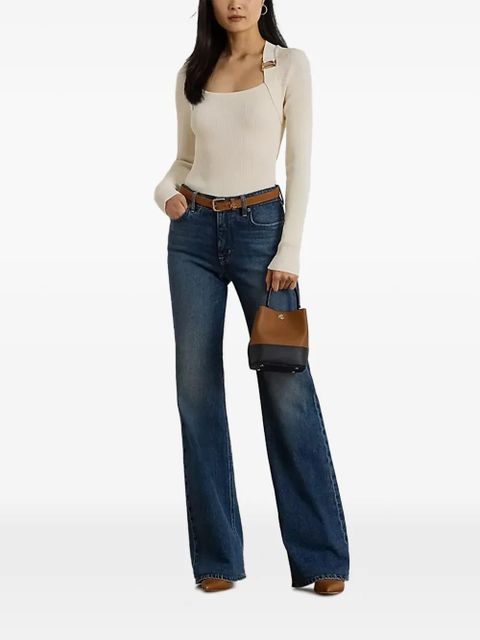 Lauren Ralph Lauren buckle-trim top - Neutrals - zdjęcie produktu nr 2