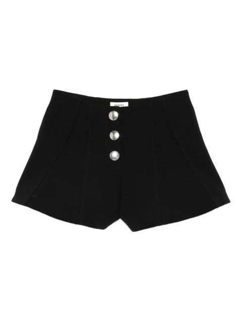 SANDRO press-stud-fastening shorts - Black - zdjęcie produktu nr 1