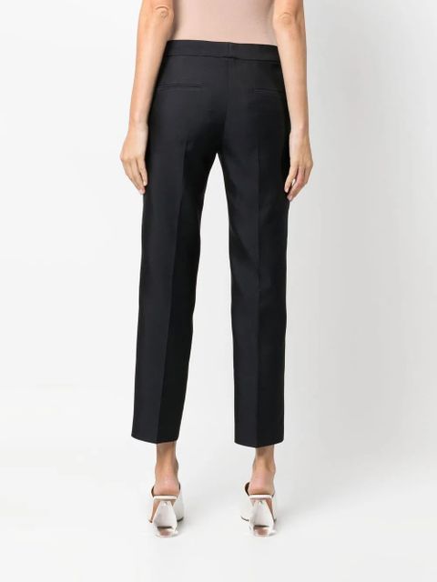 Jil Sander cropped tailored trousers - Blue