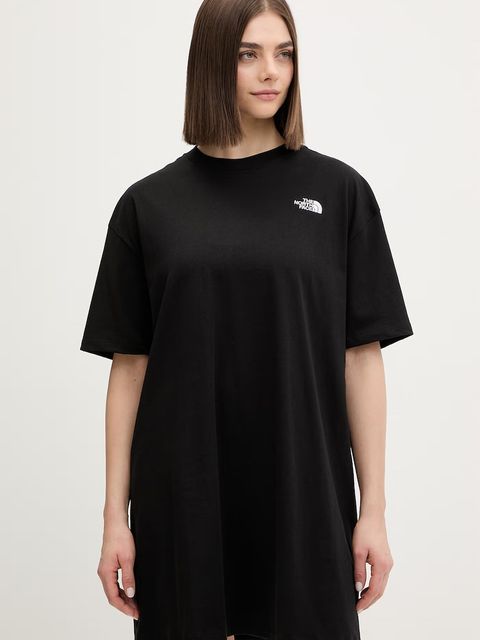 The North Face sukienka bawełniana Evolution Simple Dome